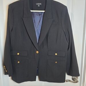 J. Crew Stretch Wool Blazer
